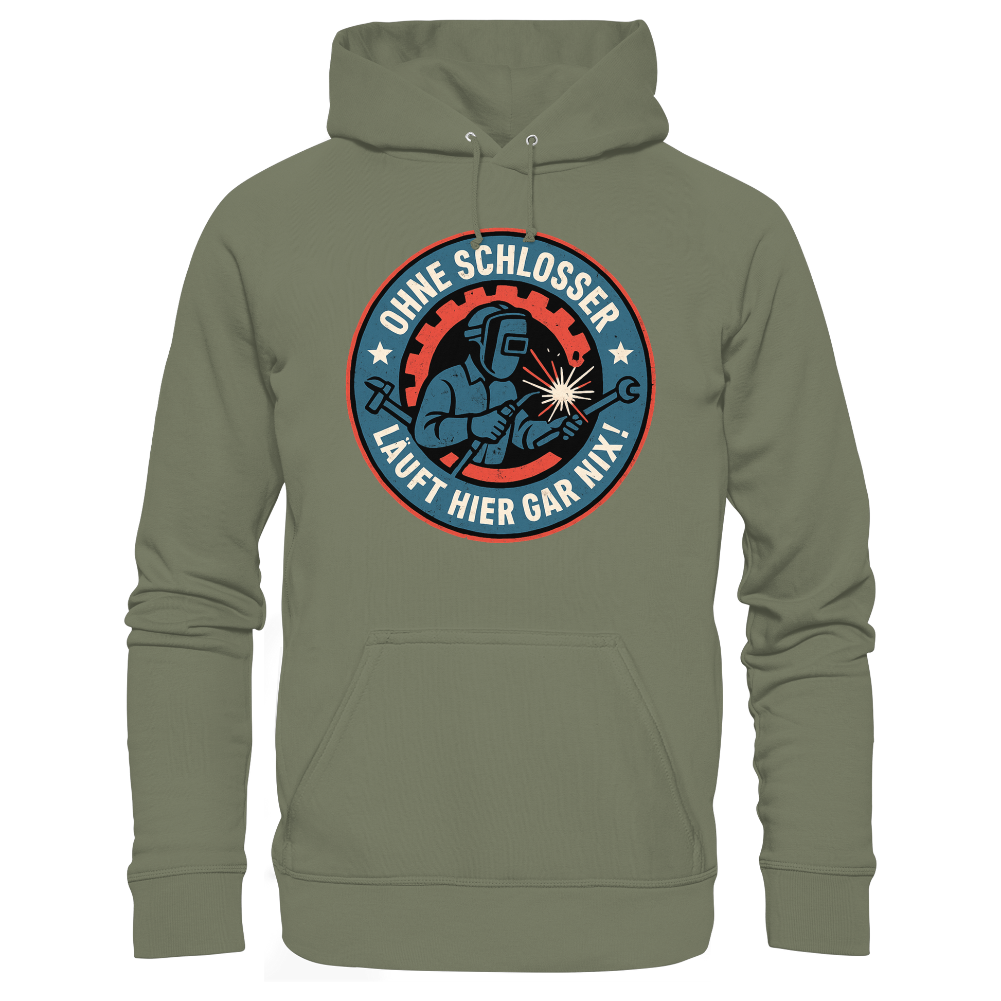 Ohne Schlosser läuft hier gar nix! - Premium Unisex Hoodie
