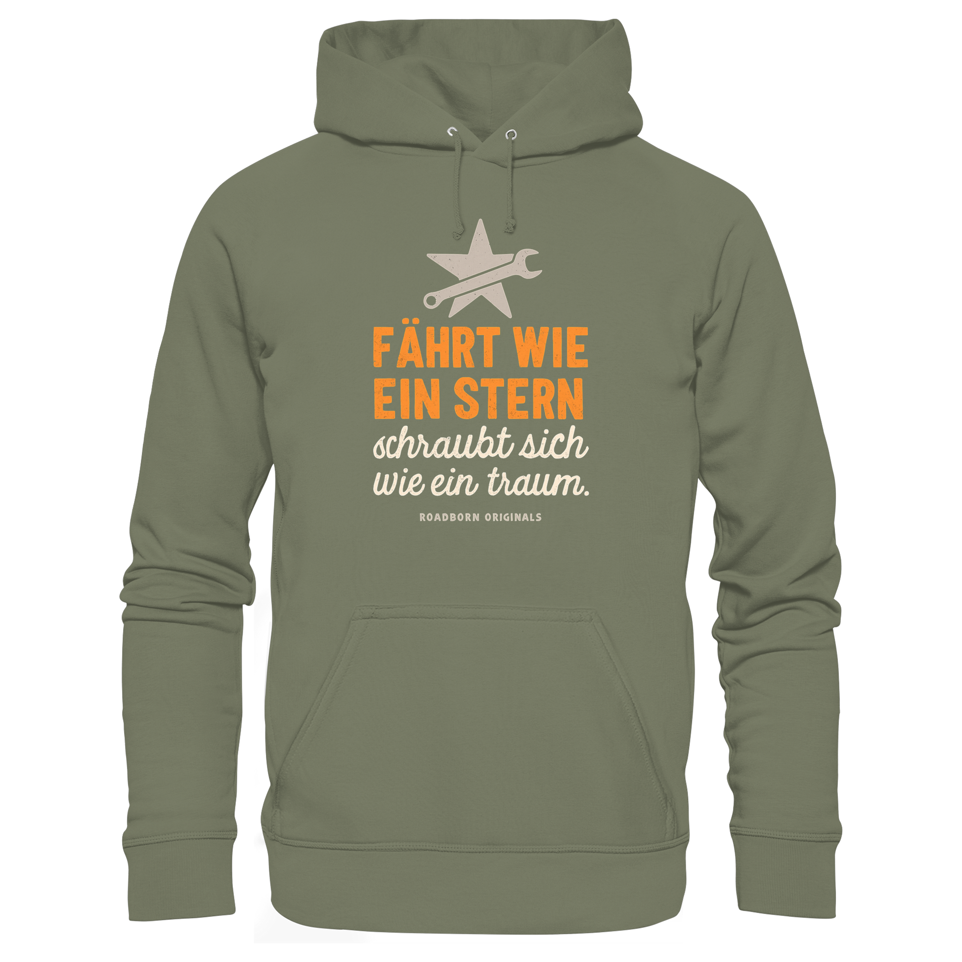 Fährt wie ein Stern, schraubt sich wie ein Traum - Premium Unisex Hoodie