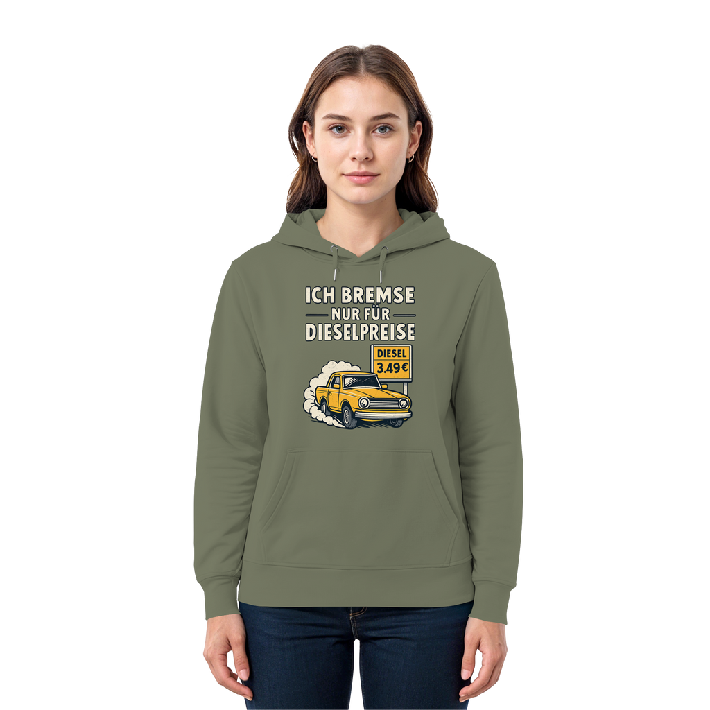 Ich bremse nur für Dieselpreise - Premium Unisex Hoodie