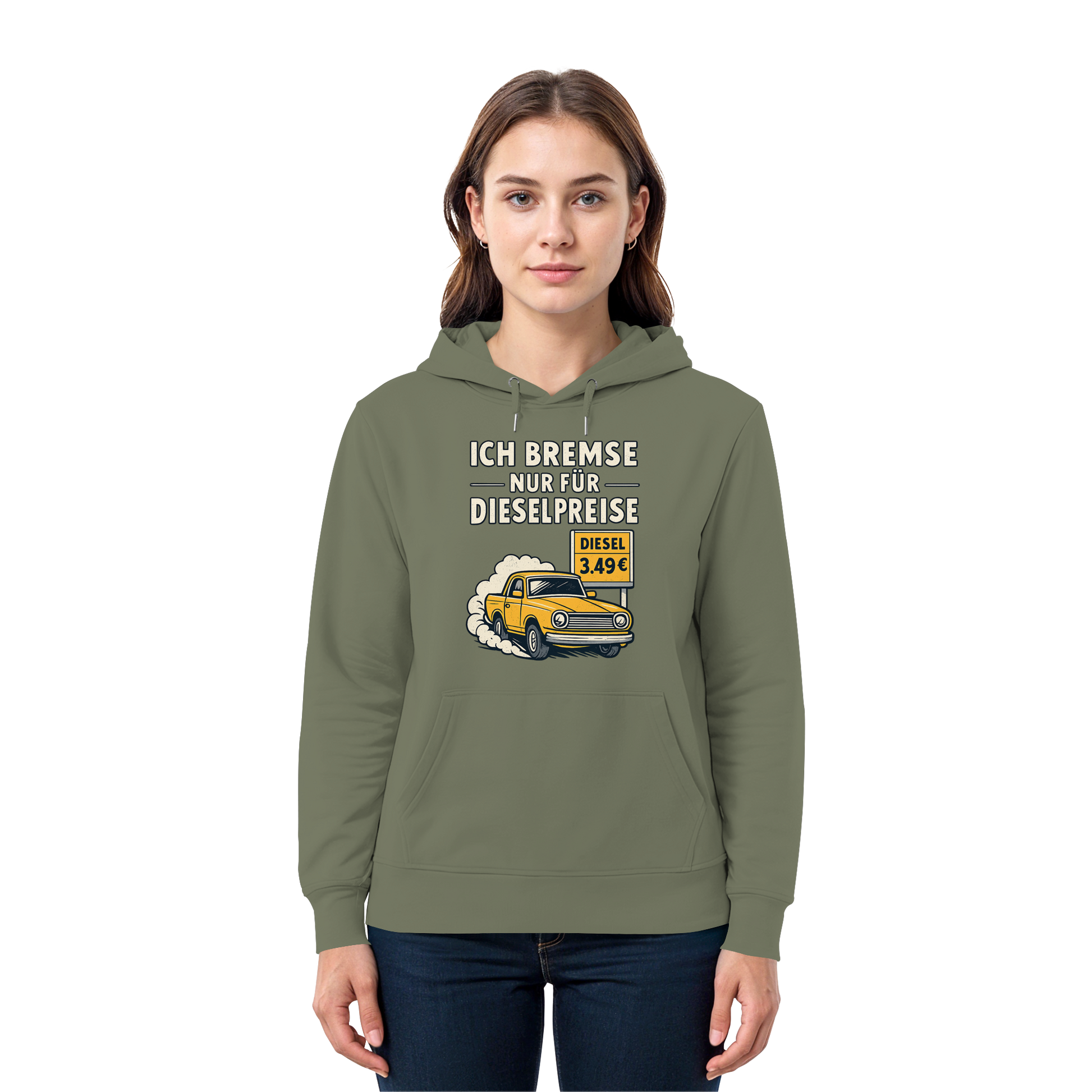 Ich bremse nur für Dieselpreise - Premium Unisex Hoodie