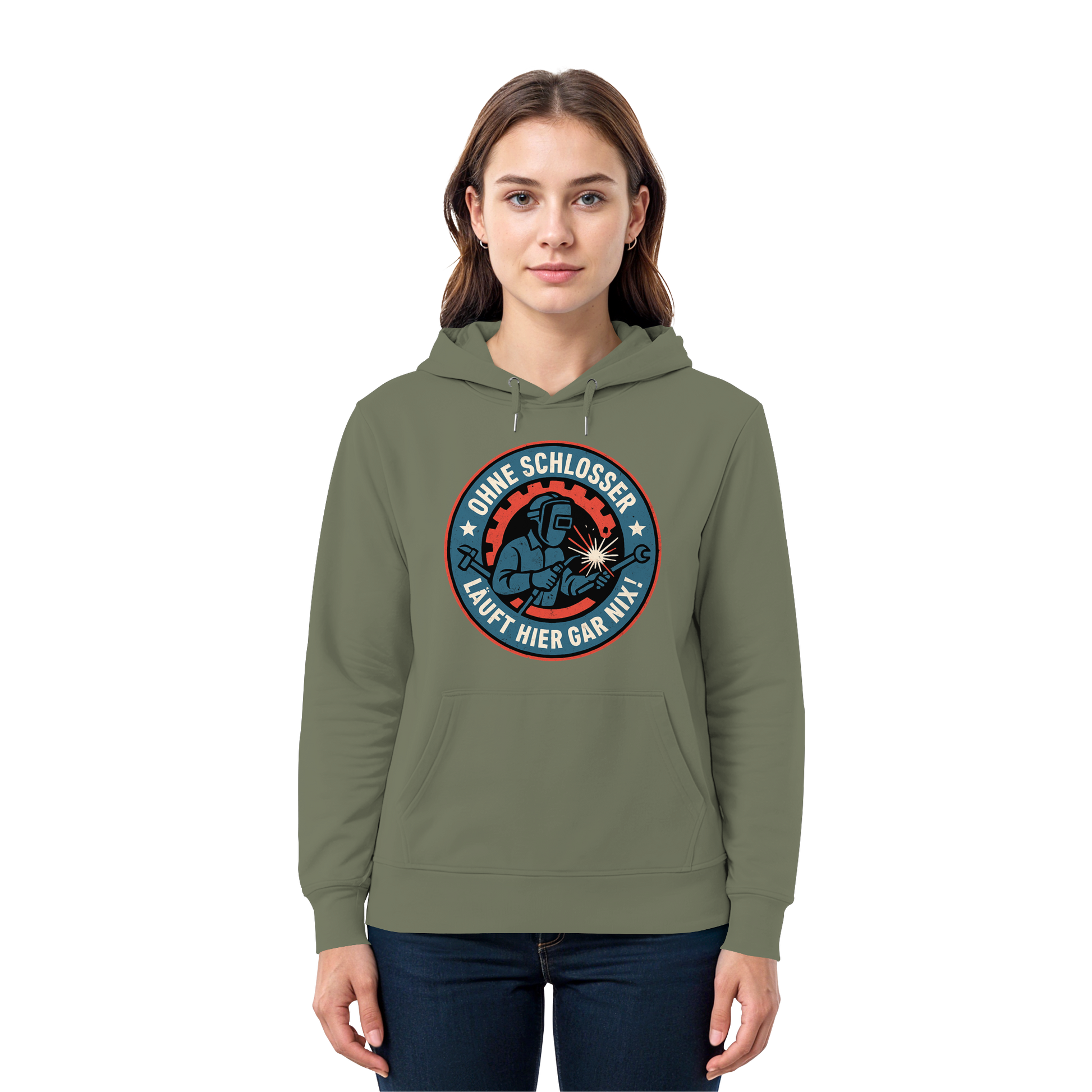 Ohne Schlosser läuft hier gar nix! - Premium Unisex Hoodie