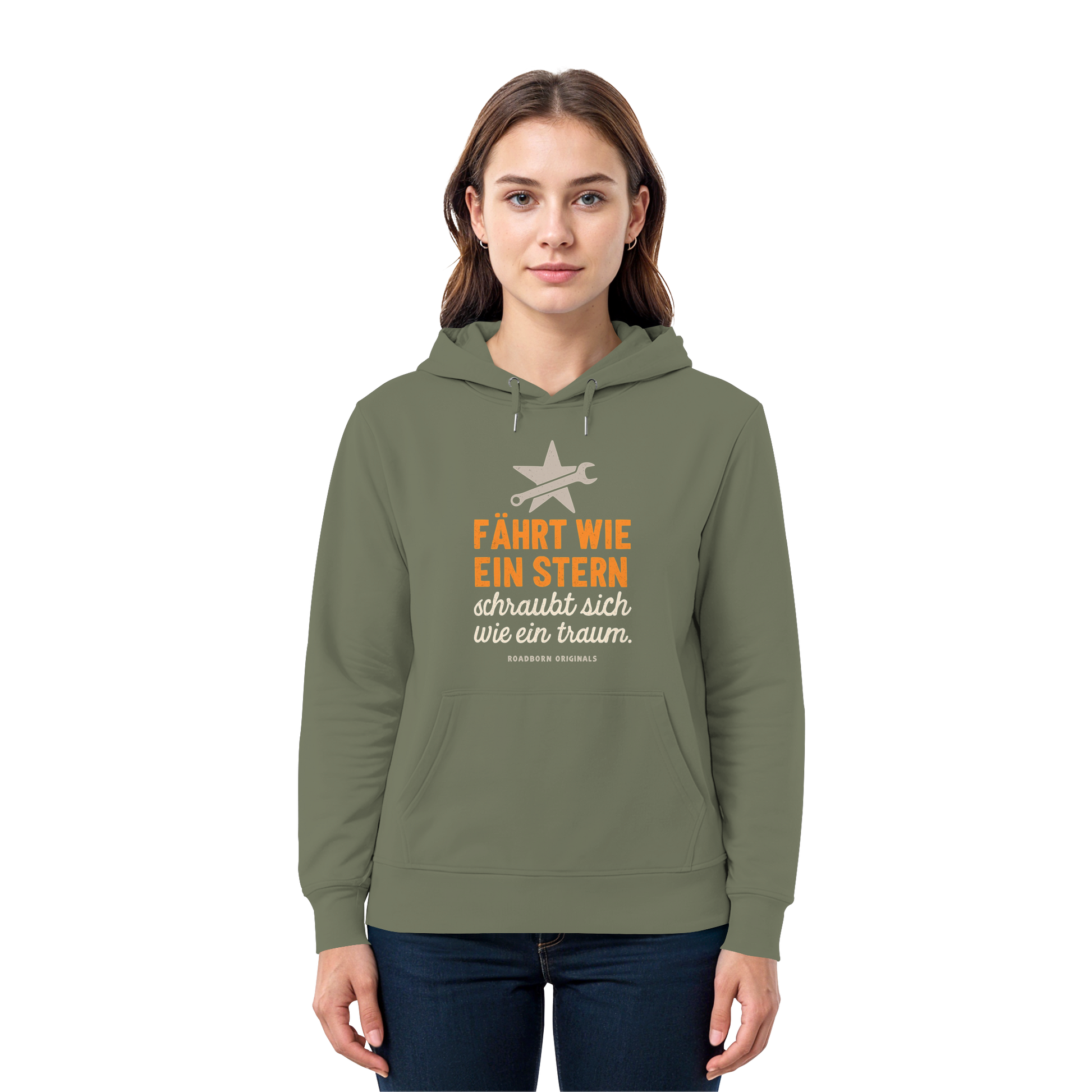 Fährt wie ein Stern, schraubt sich wie ein Traum - Premium Unisex Hoodie