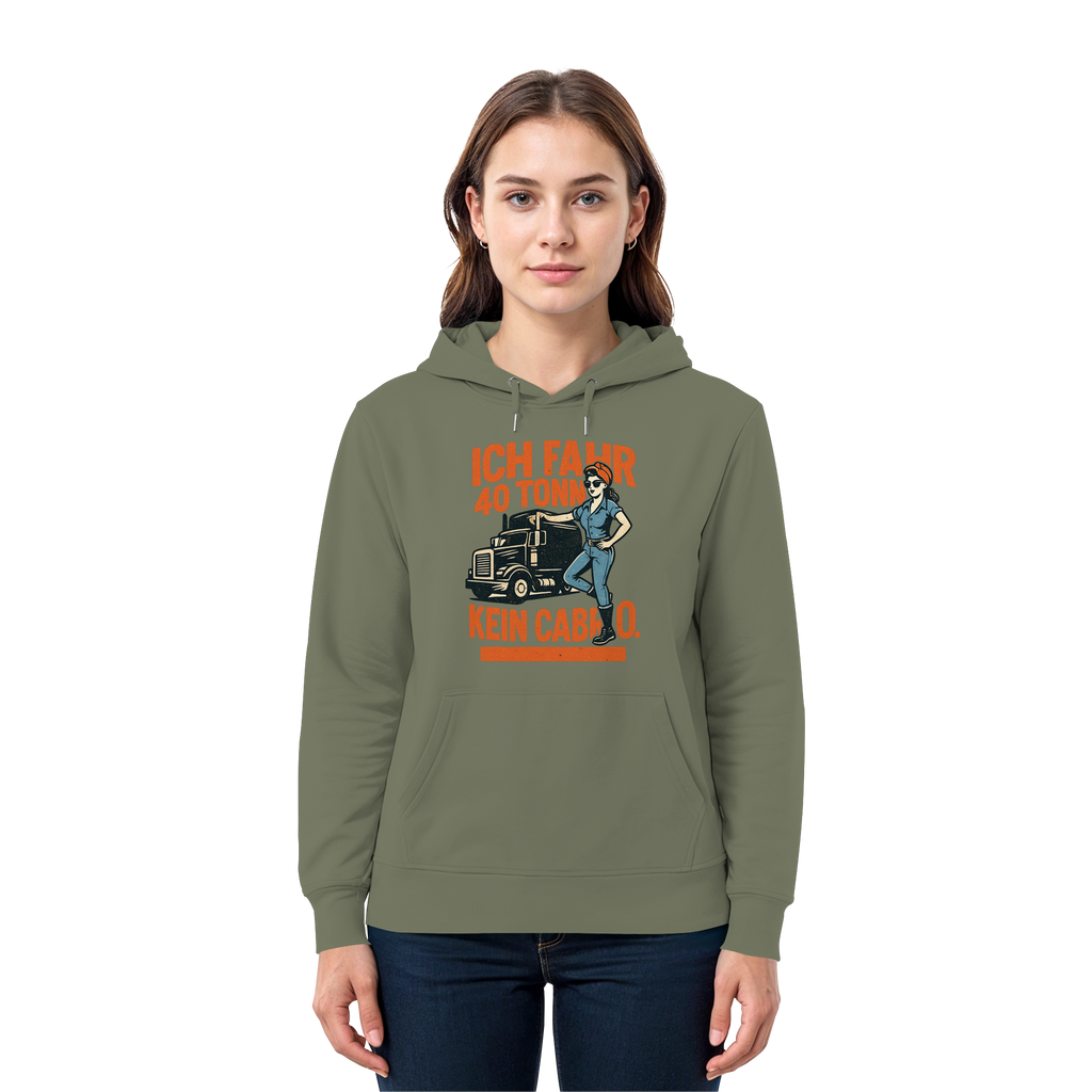 Ich fahr 40 Tonner - kein Cabrio - Premium Unisex Hoodie
