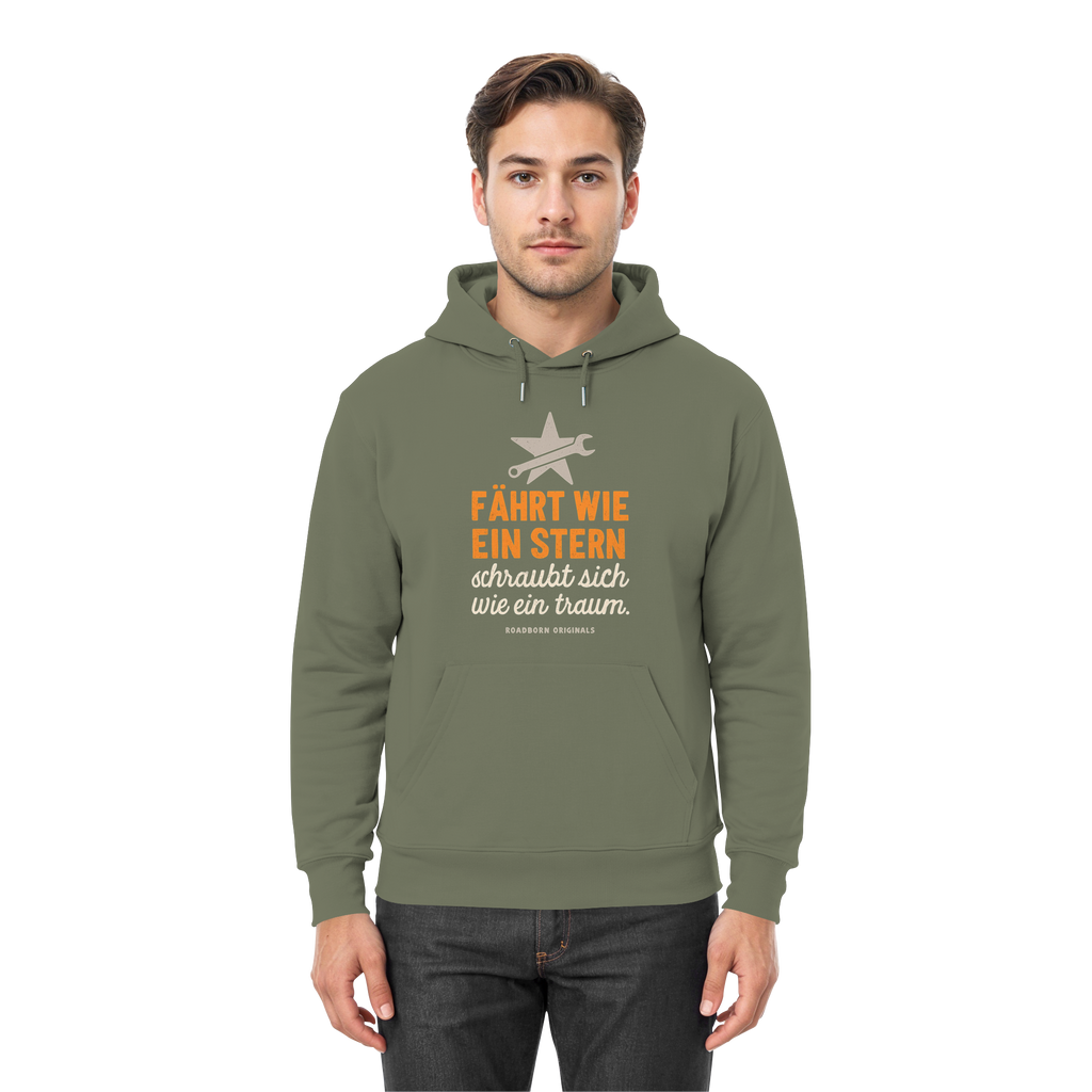 Fährt wie ein Stern, schraubt sich wie ein Traum - Premium Unisex Hoodie