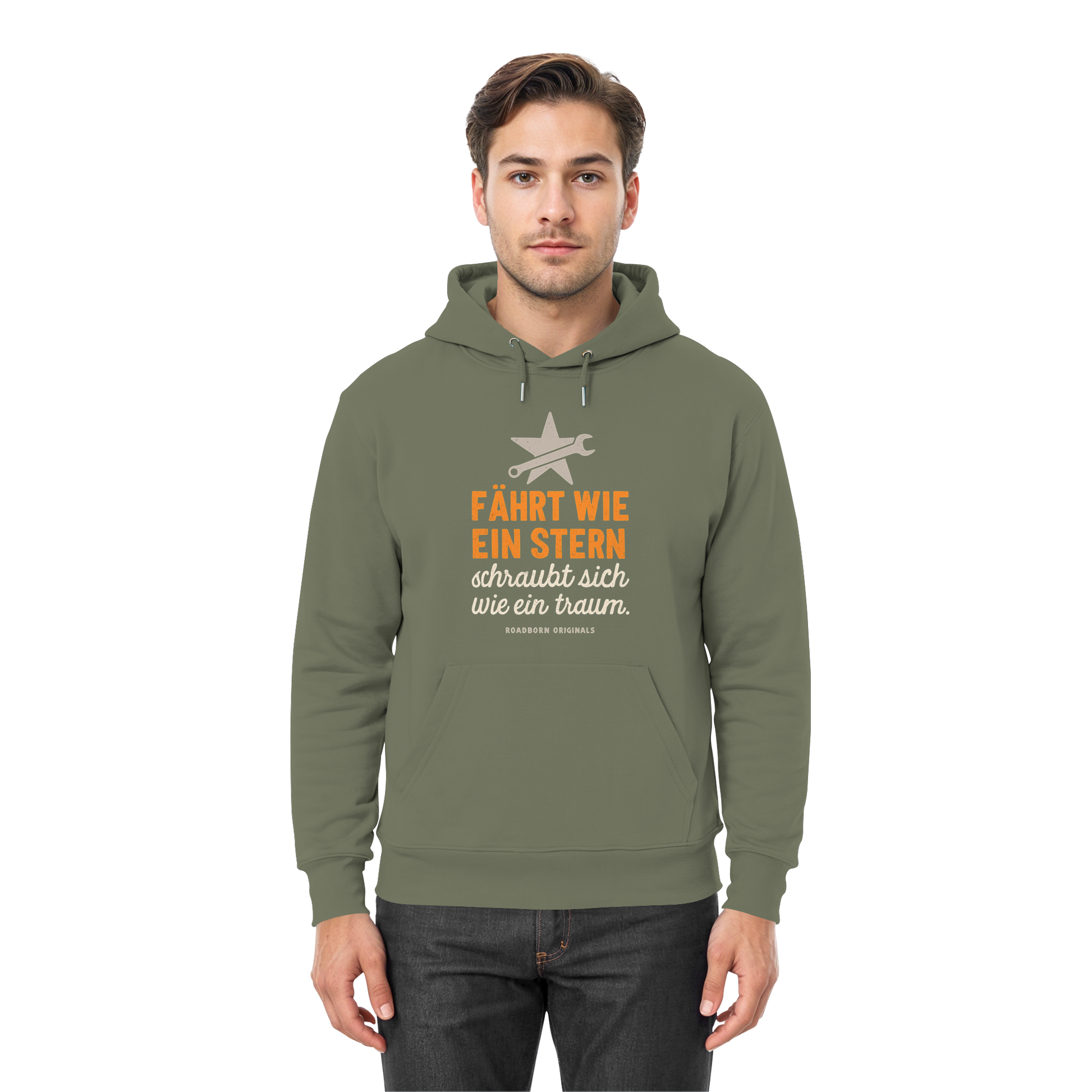 Fährt wie ein Stern, schraubt sich wie ein Traum - Premium Unisex Hoodie