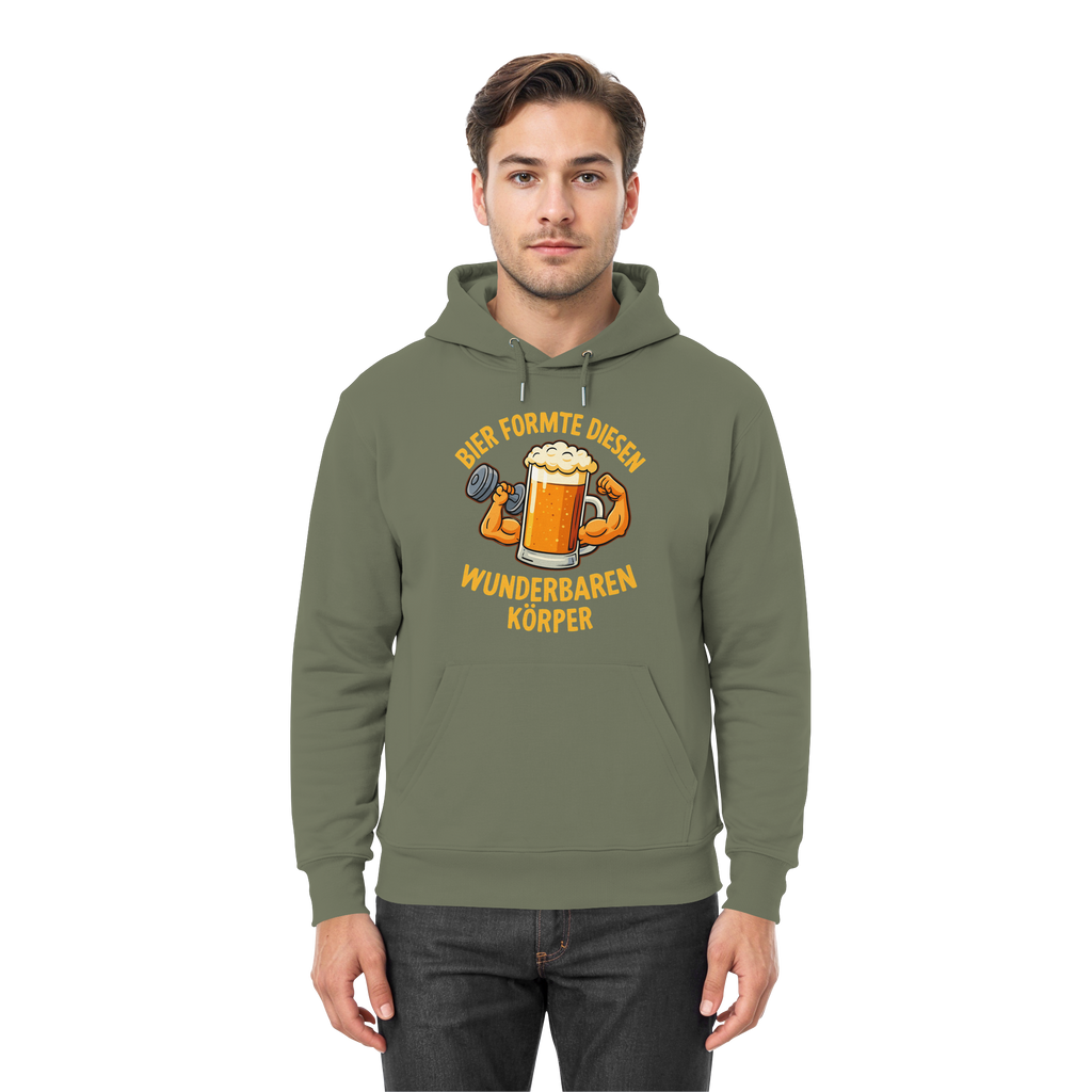 Bier formte diesen wunderbaren Körper - Premium Unisex Hoodie