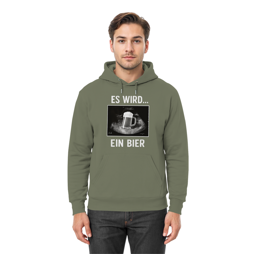 Es wird ein Bier - Premium Unisex Hoodie