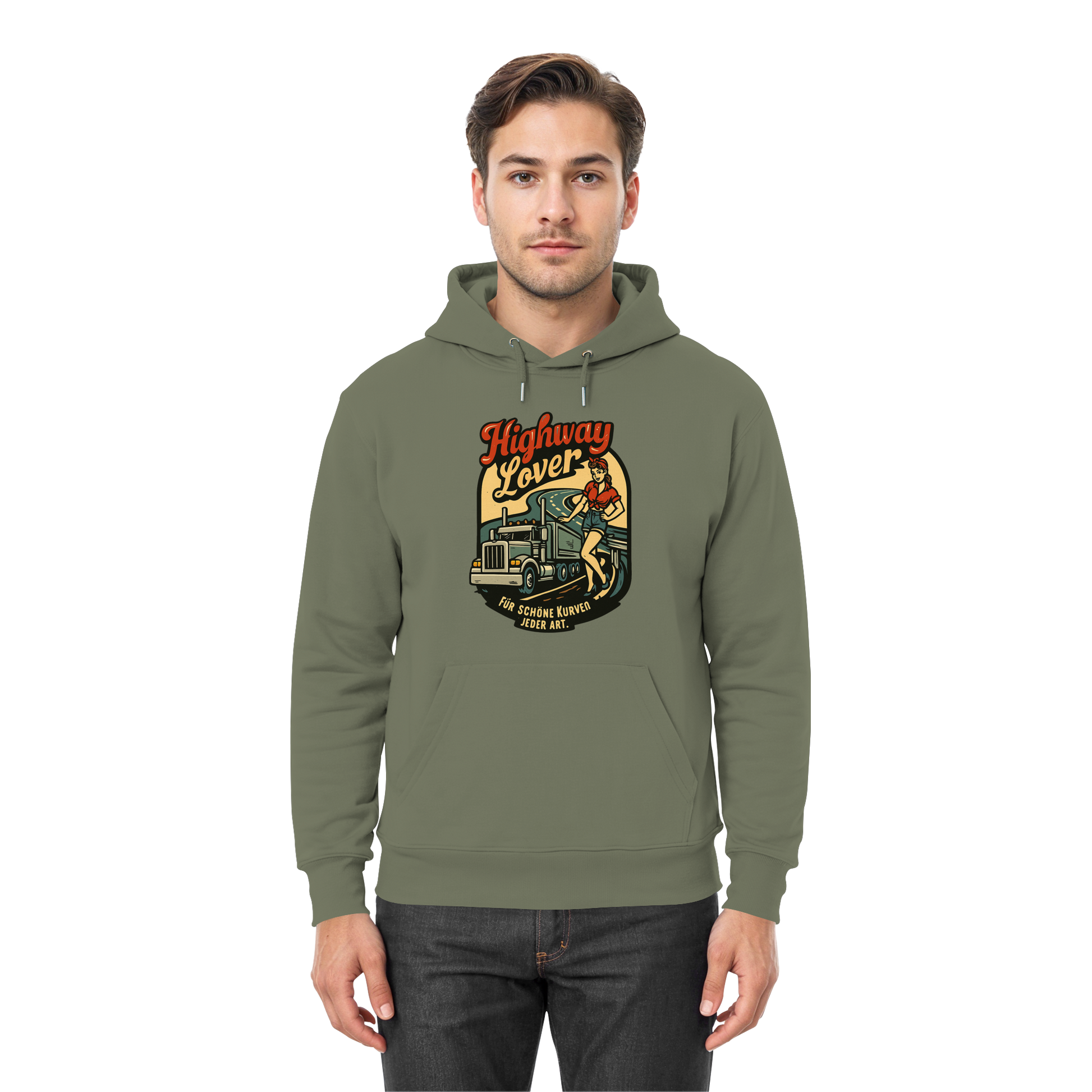 Highway Lover - Für schöne Kurven jeder Art - Premium Unisex Hoodie
