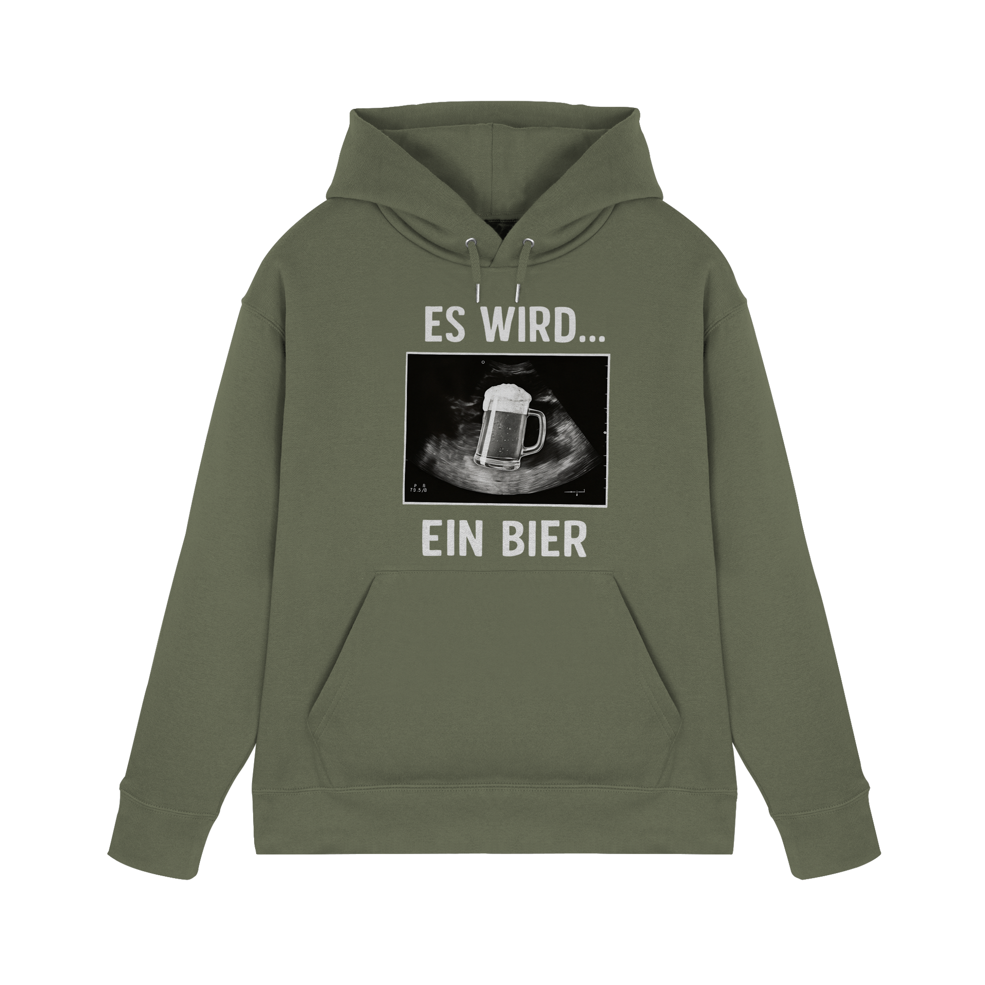 Es wird ein Bier - Premium Unisex Hoodie