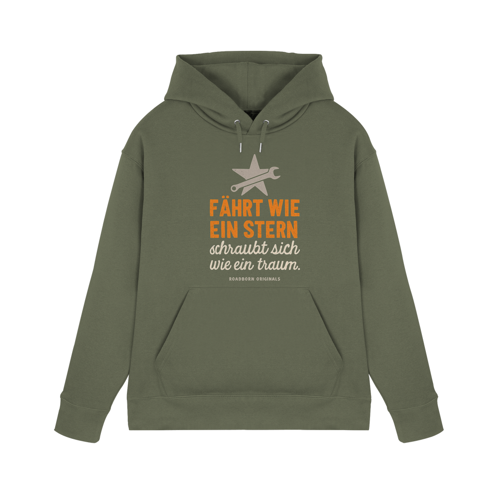 Fährt wie ein Stern, schraubt sich wie ein Traum - Premium Unisex Hoodie