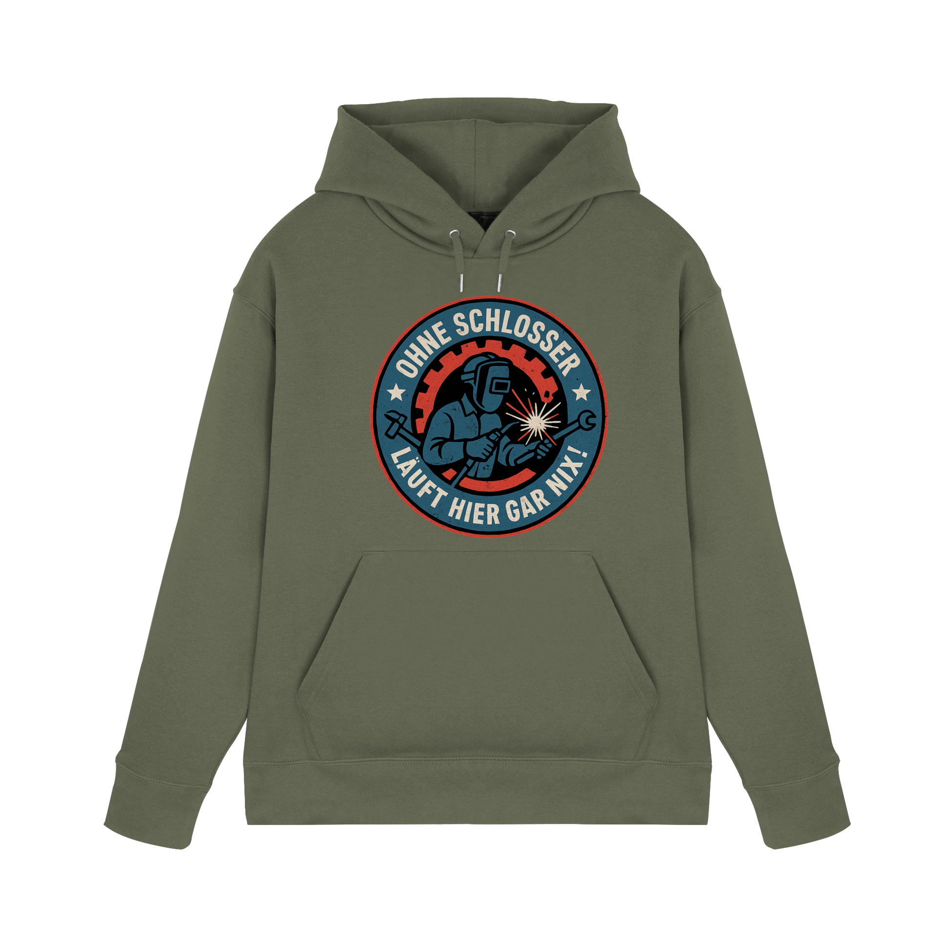 Ohne Schlosser läuft hier gar nix! - Premium Unisex Hoodie