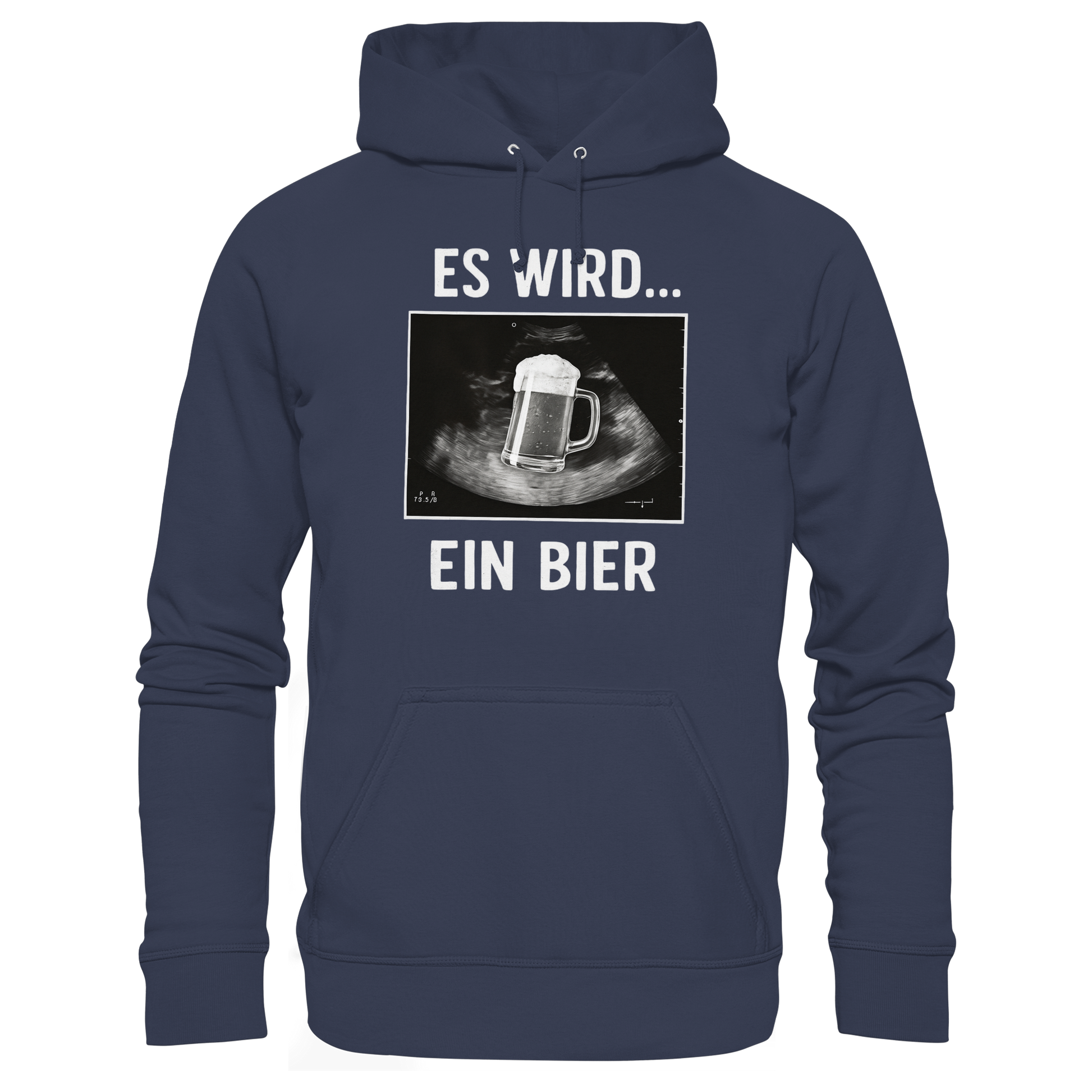 Es wird ein Bier - Premium Unisex Hoodie