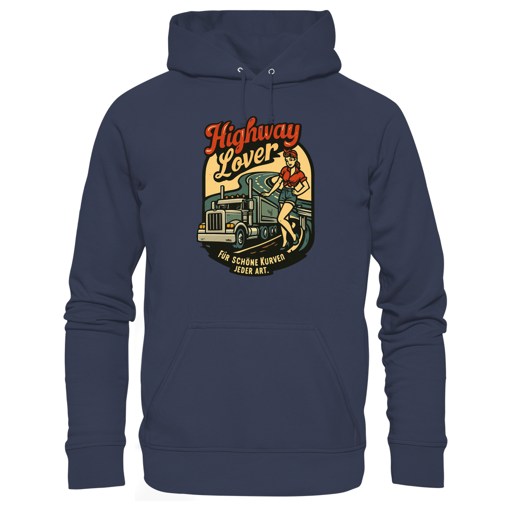 Highway Lover - Für schöne Kurven jeder Art - Premium Unisex Hoodie