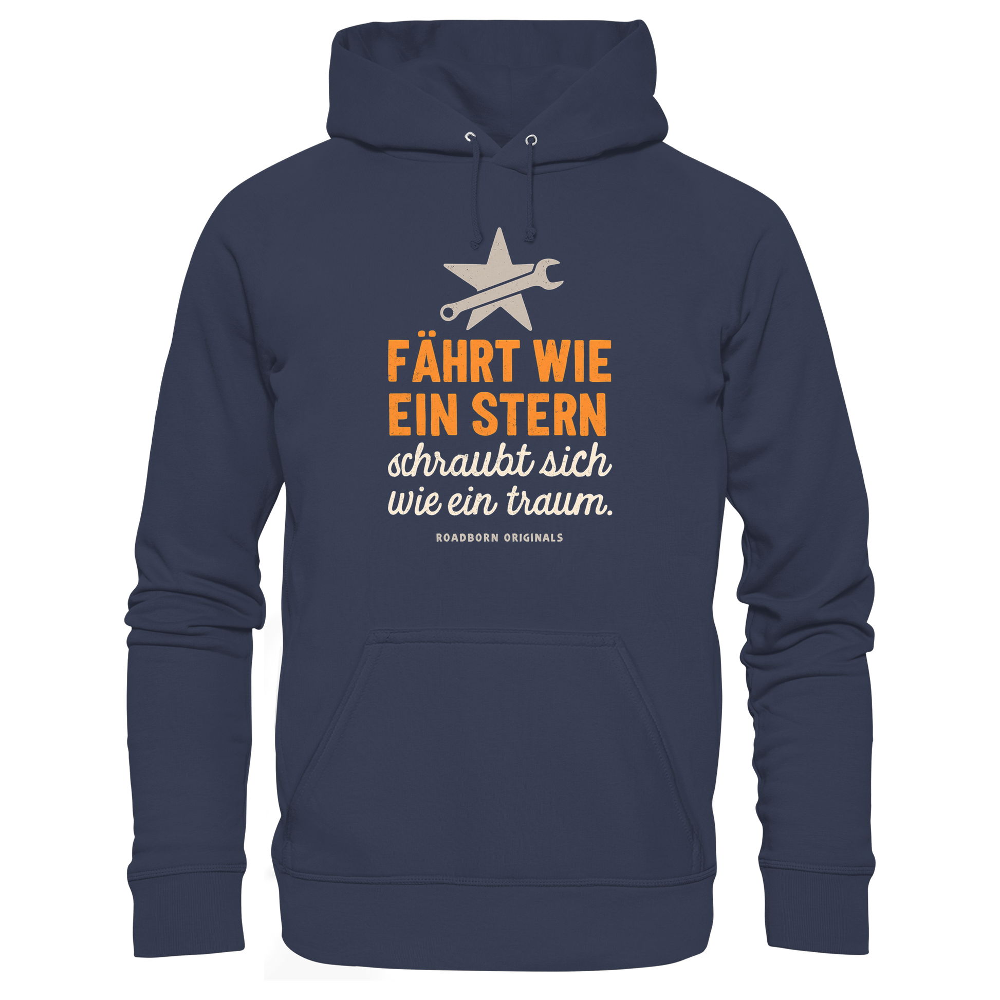 Fährt wie ein Stern, schraubt sich wie ein Traum - Premium Unisex Hoodie