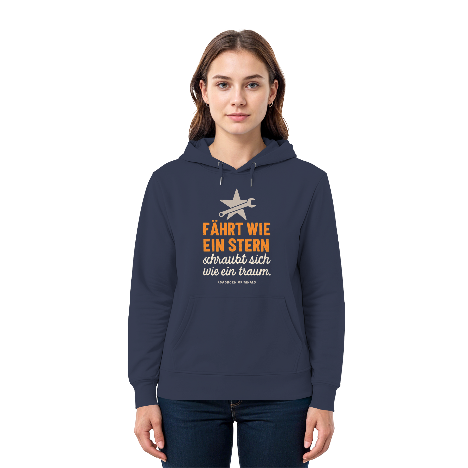 Fährt wie ein Stern, schraubt sich wie ein Traum - Premium Unisex Hoodie