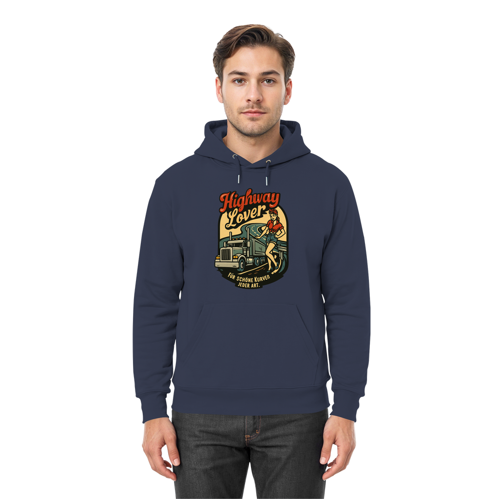 Highway Lover - Für schöne Kurven jeder Art - Premium Unisex Hoodie