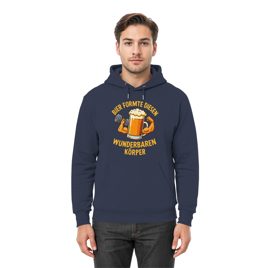 Bier formte diesen wunderbaren Körper - Premium Unisex Hoodie