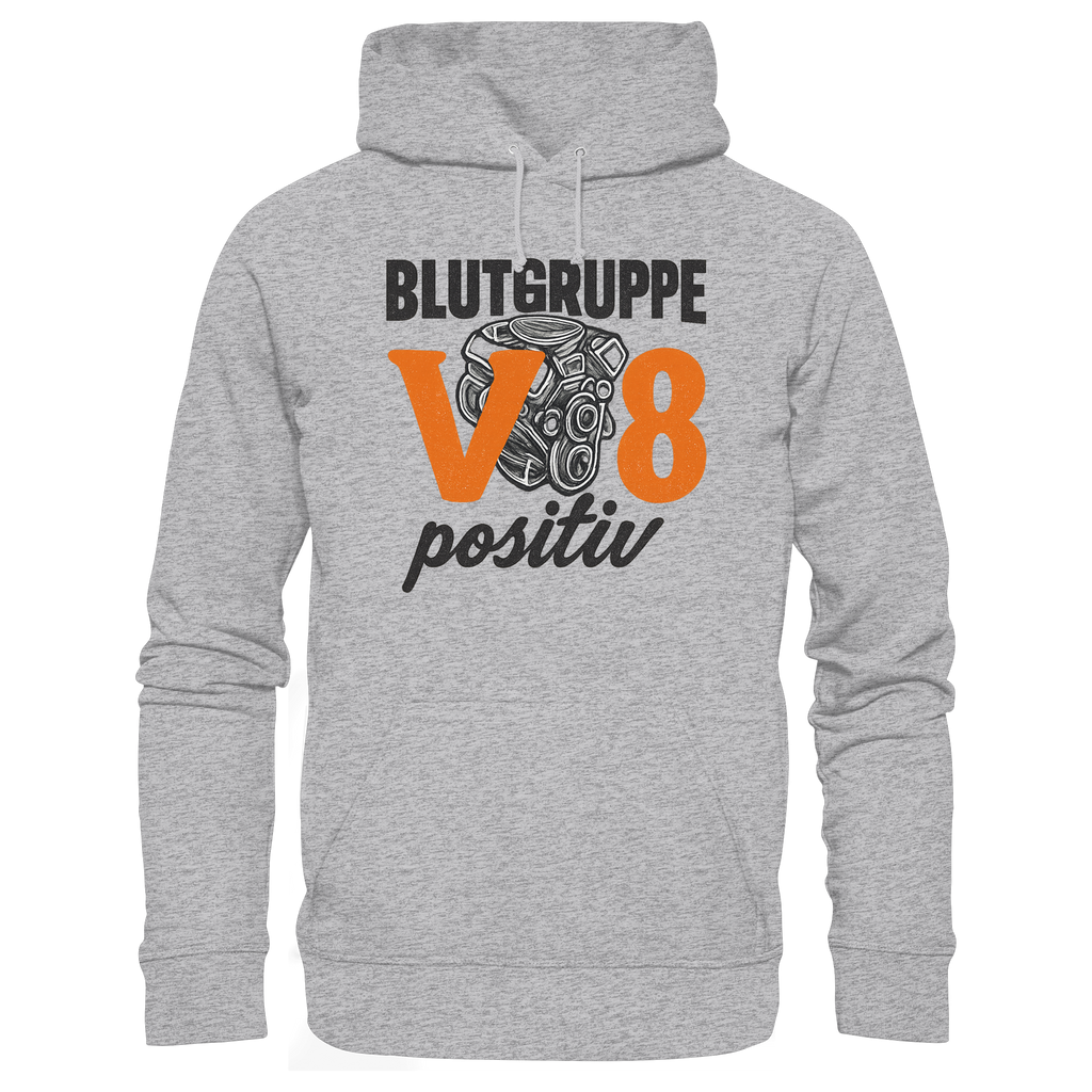 Blutgruppe V8 positiv - Premium Unisex Hoodie