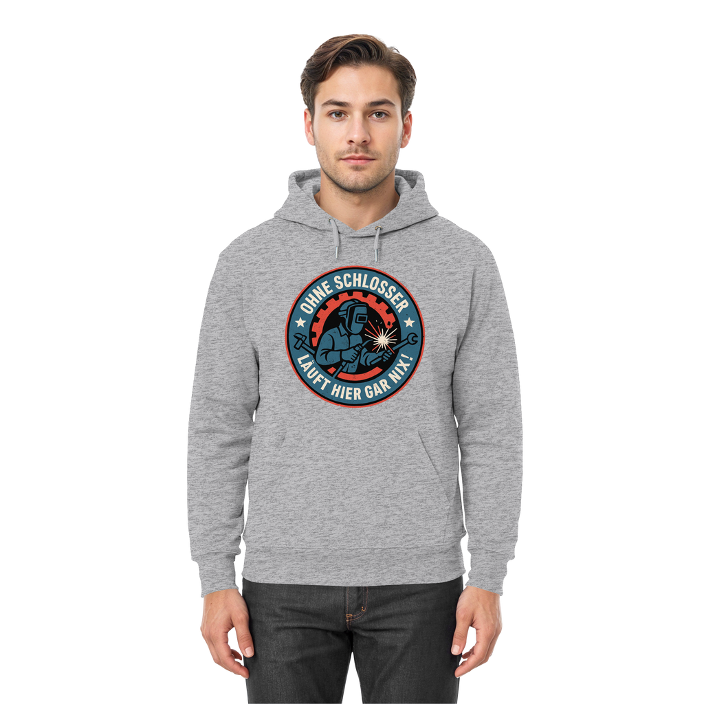 Ohne Schlosser läuft hier gar nix! - Premium Unisex Hoodie