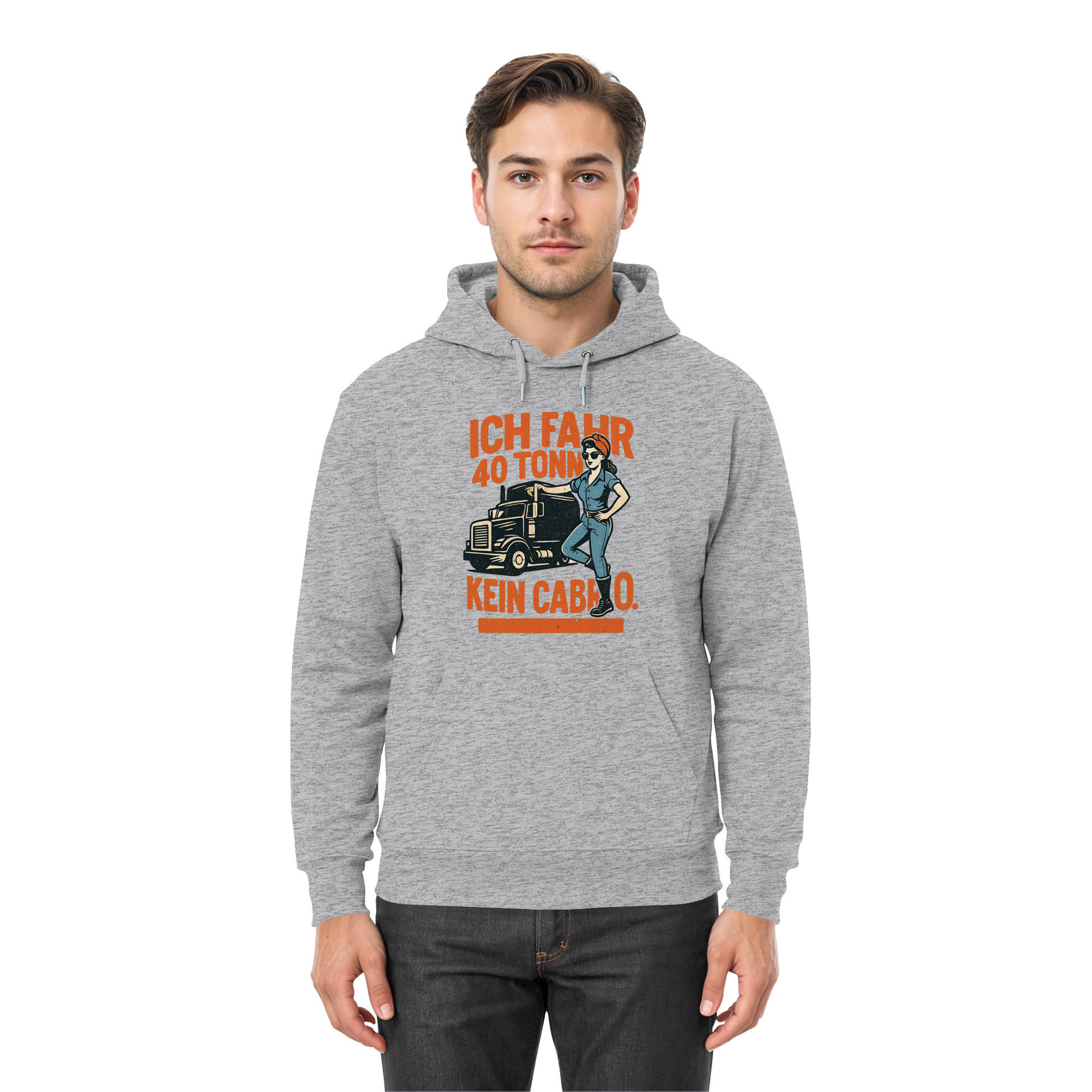 Ich fahr 40 Tonner - kein Cabrio - Premium Unisex Hoodie