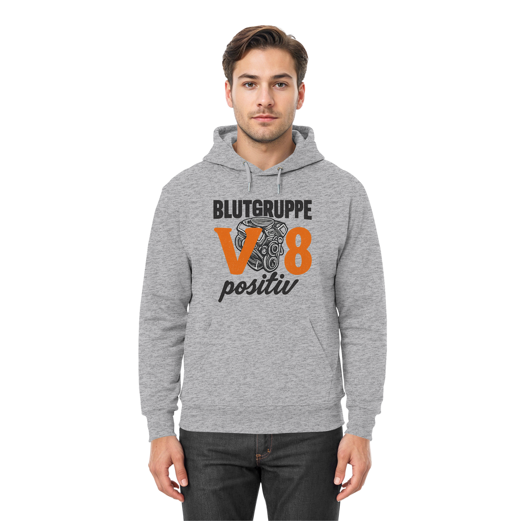 Blutgruppe V8 positiv - Premium Unisex Hoodie