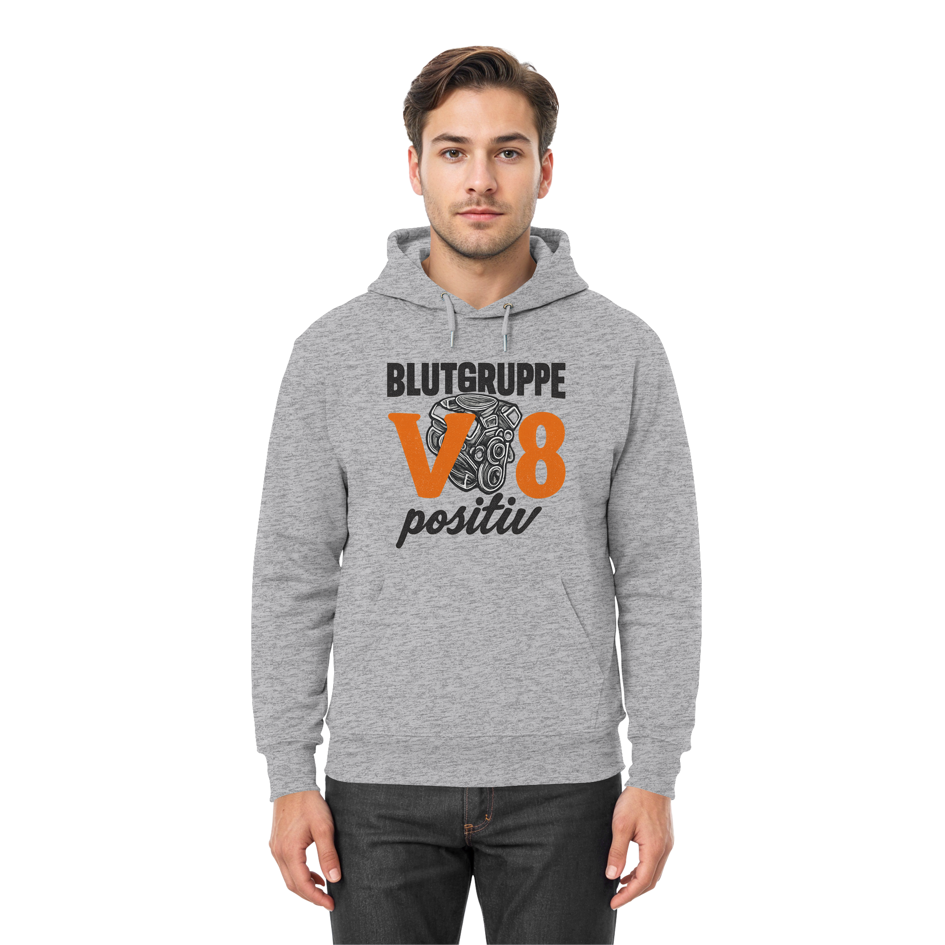 Blutgruppe V8 positiv - Premium Unisex Hoodie