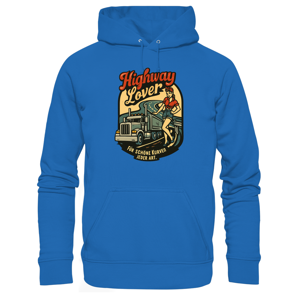 Highway Lover - Für schöne Kurven jeder Art - Premium Unisex Hoodie