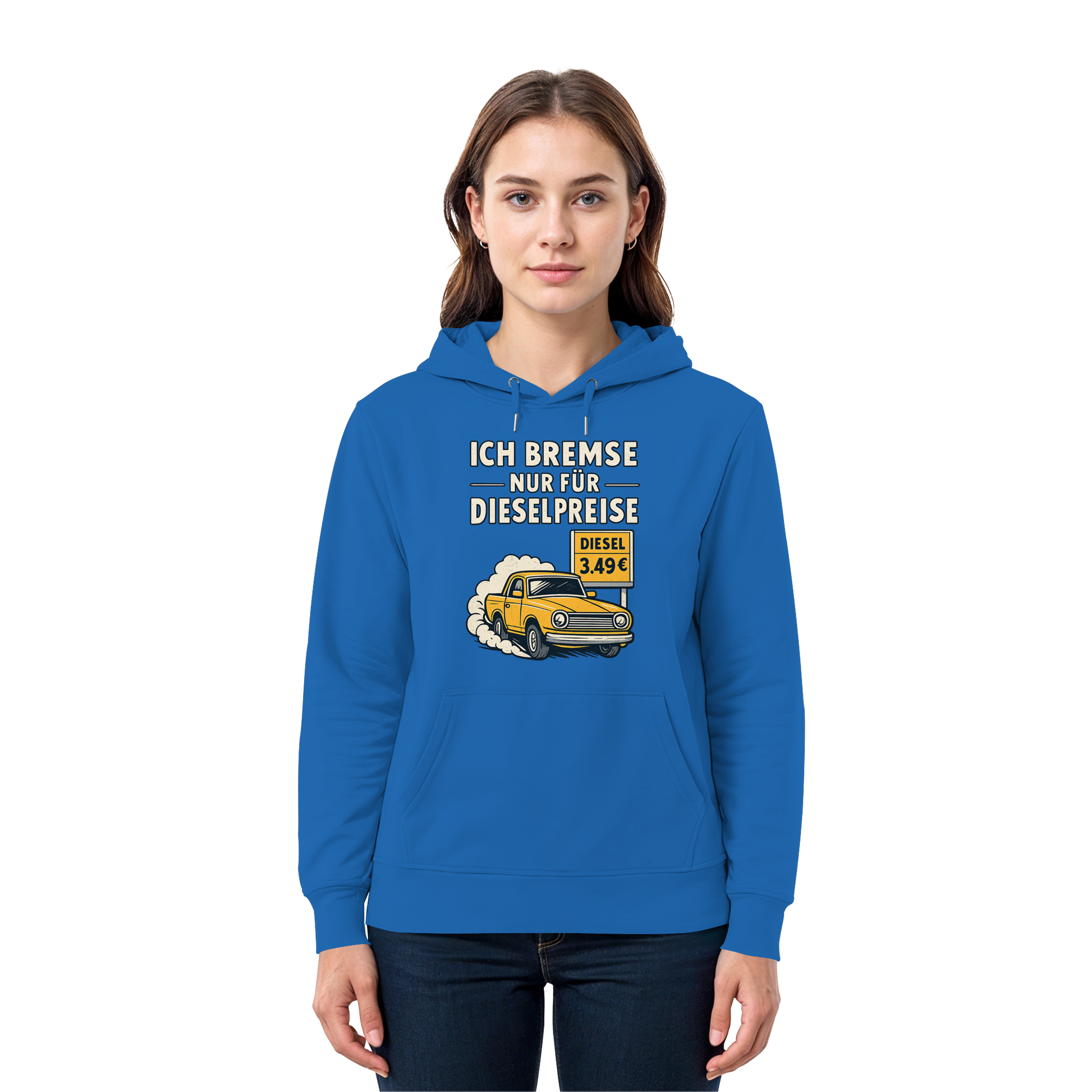 Ich bremse nur für Dieselpreise - Premium Unisex Hoodie