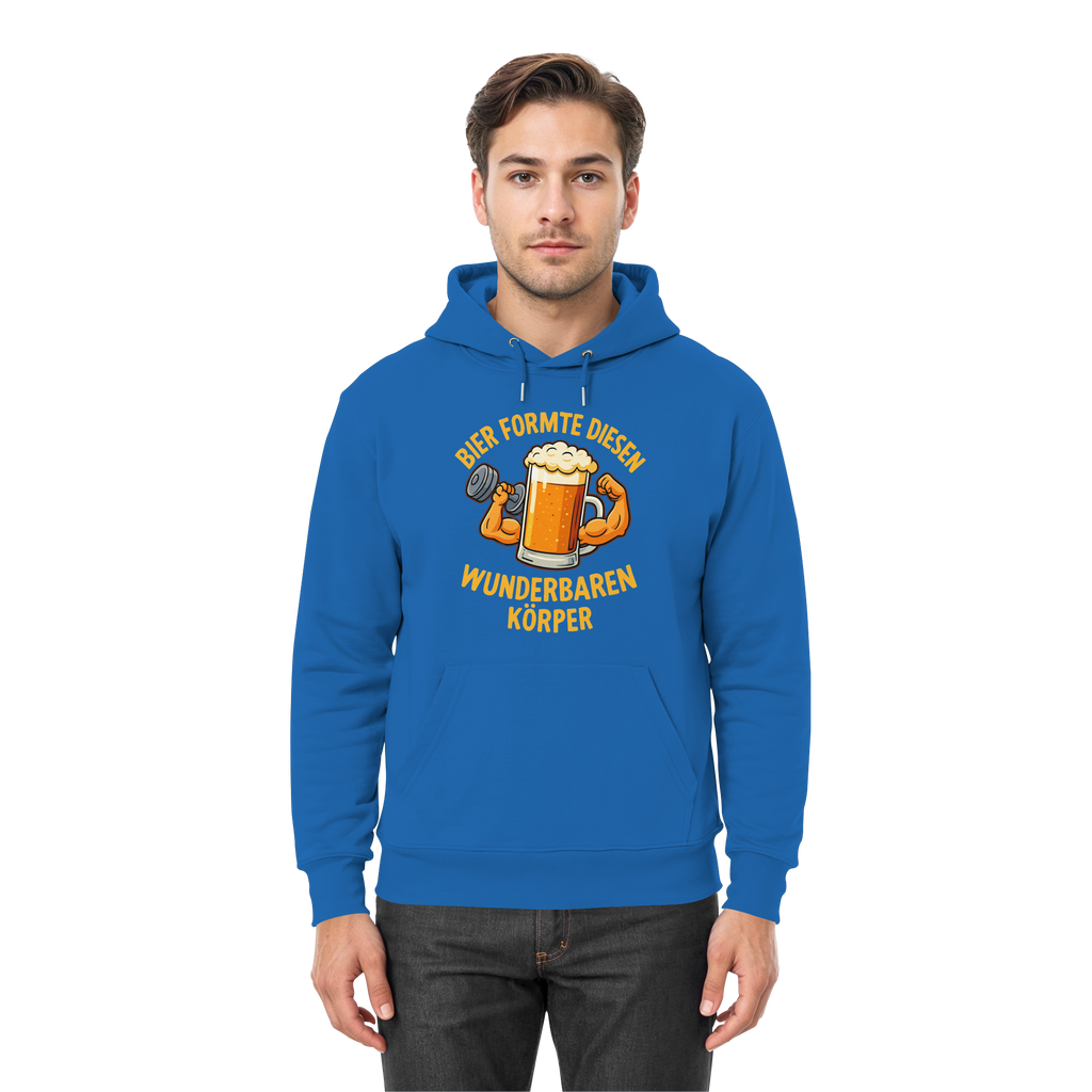 Bier formte diesen wunderbaren Körper - Premium Unisex Hoodie