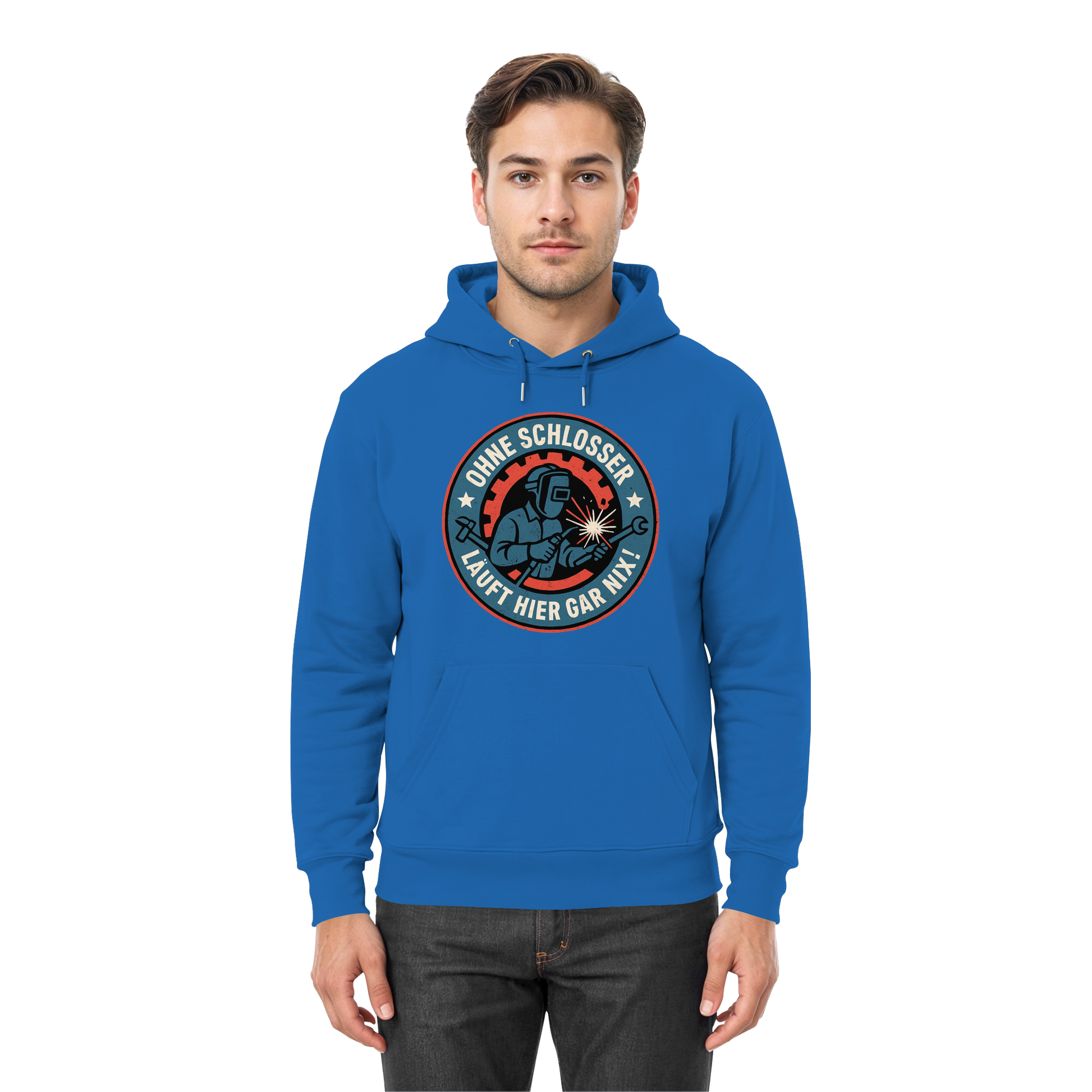 Ohne Schlosser läuft hier gar nix! - Premium Unisex Hoodie