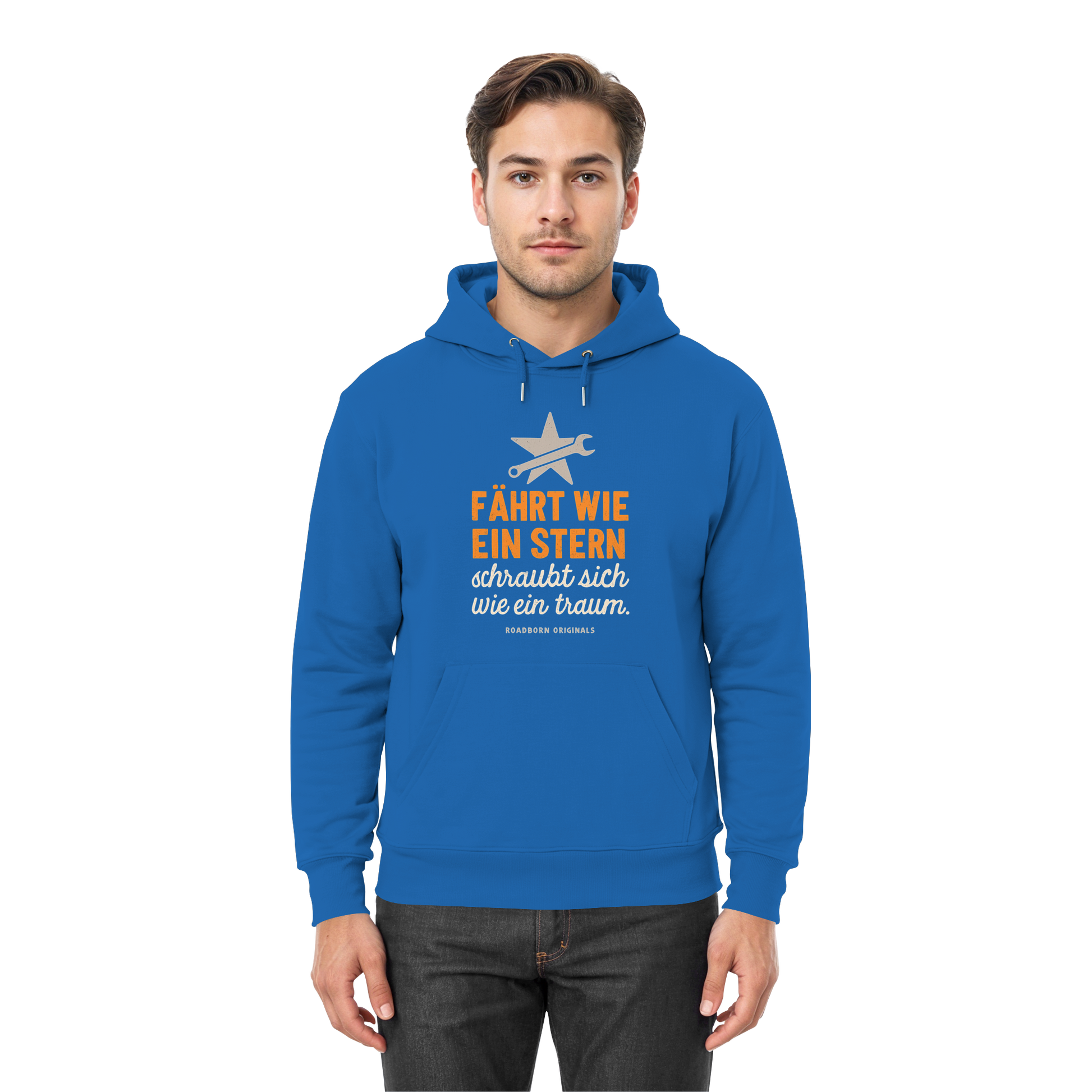 Fährt wie ein Stern, schraubt sich wie ein Traum - Premium Unisex Hoodie