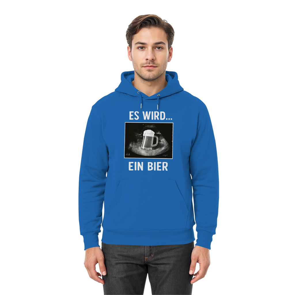 Es wird ein Bier - Premium Unisex Hoodie