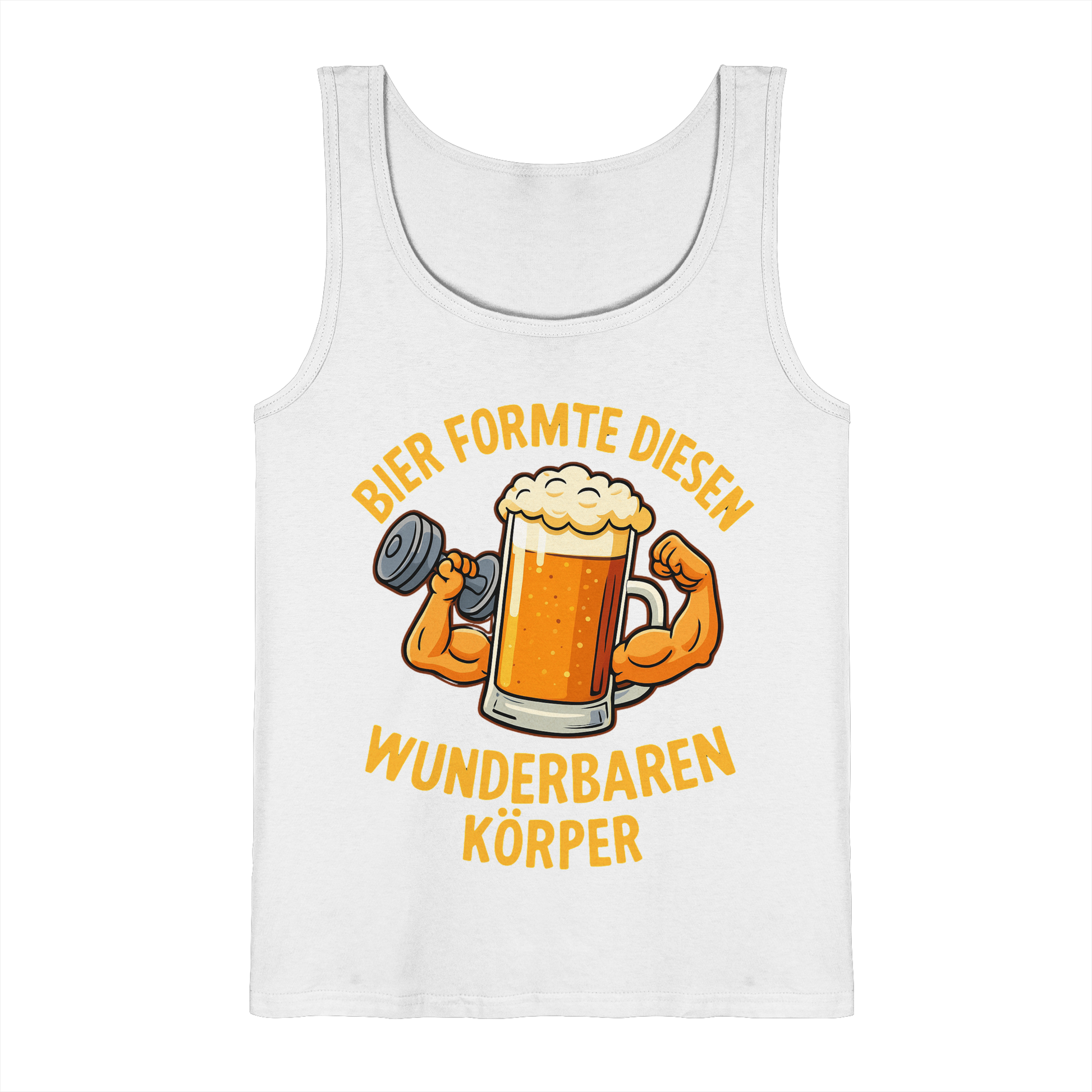 Bier formte diesen wunderbaren Körper - Tank-Top