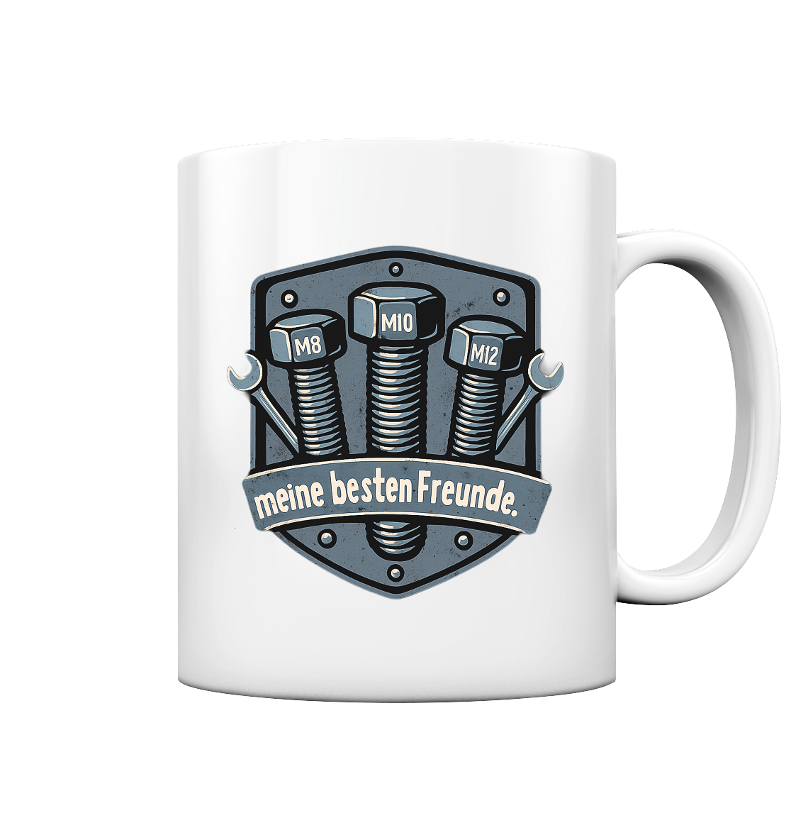 M8, M10, M12 - Meine besten Freunde - Tasse glossy