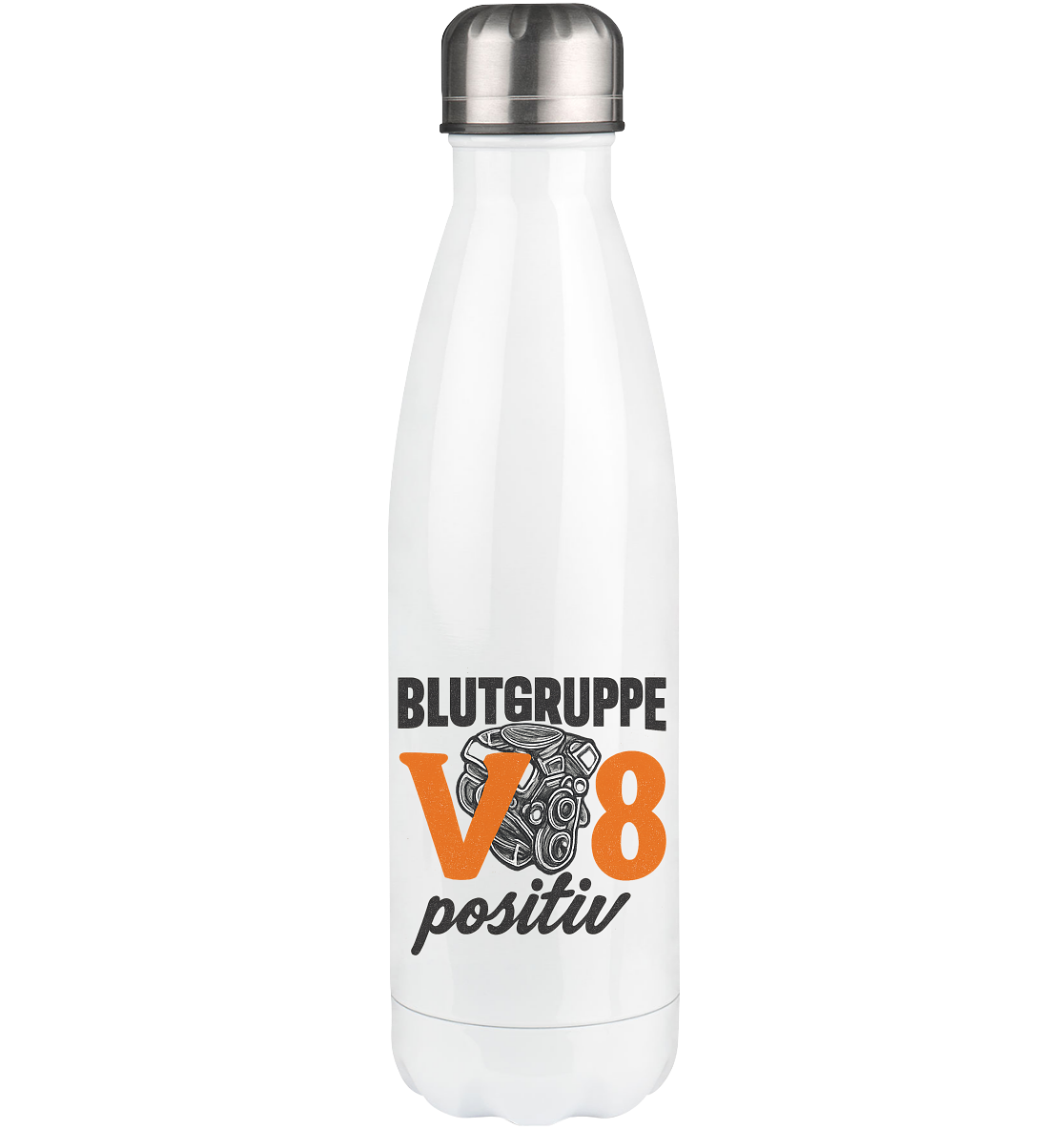 Blutgruppe V8 positiv - Thermoflasche 500ml